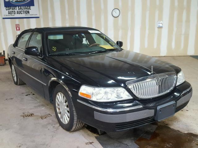 1LNHM82W13Y685229 - 2003 LINCOLN TOWN CAR S BLACK photo 1