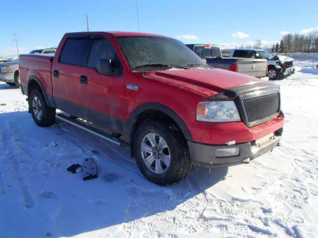 1FTPW14584KD28026 - 2004 FORD F150 SUPER RED photo 1