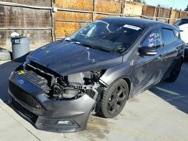 1FADP3L99GL212578 - 2016 FORD FOCUS ST GRAY photo 2