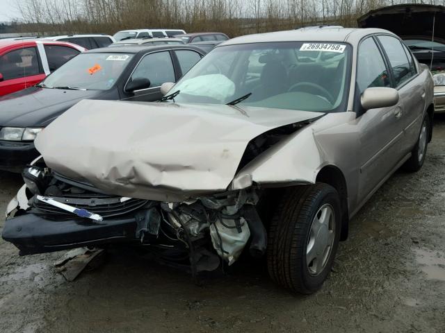 1G1NE52J5Y6286472 - 2000 CHEVROLET MALIBU LS TAN photo 2