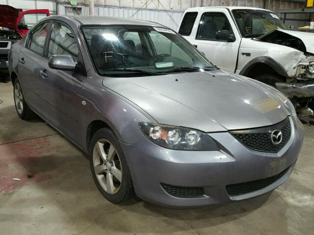 JM1BK12F661500936 - 2006 MAZDA 3 I GRAY photo 1