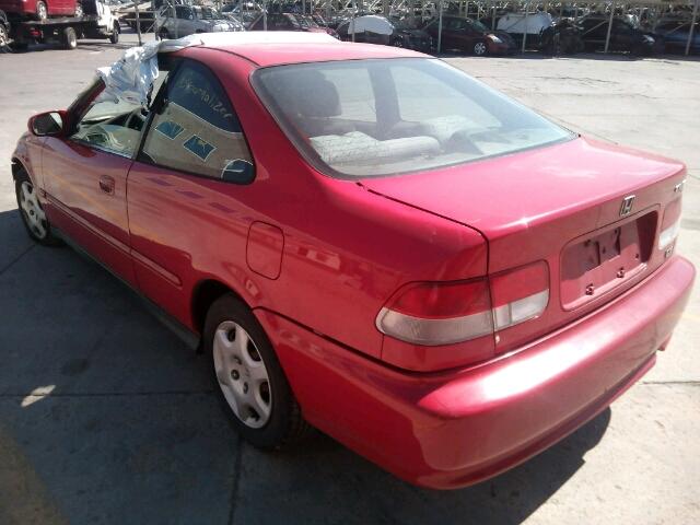 1HGEJ8149YL067629 - 2000 HONDA CIVIC EX RED photo 3