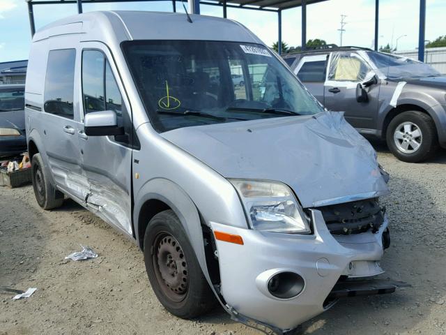 NM0KS9BNXDT162669 - 2013 FORD TRANSIT CO SILVER photo 1