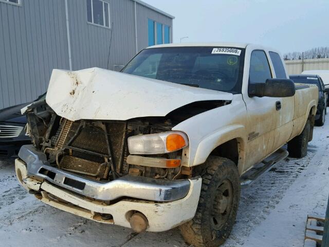 1GTHK39D86E205467 - 2006 GMC NEW SIERRA WHITE photo 2