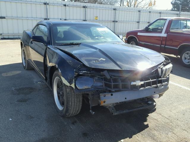 2G1FA1E34D9147023 - 2013 CHEVROLET CAMARO LS BLACK photo 1