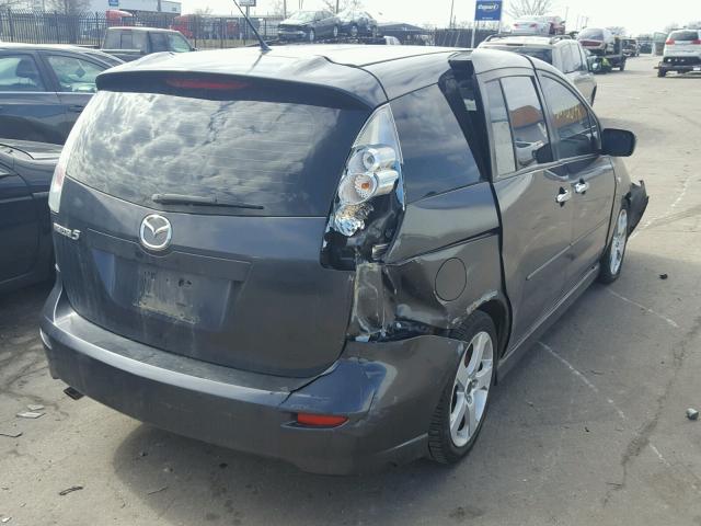 JM1CR293560123233 - 2006 MAZDA 5 CHARCOAL photo 4