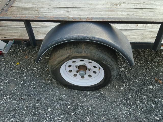 4YMUL0819CG038633 - 2012 UTILITY TRAILER BLACK photo 8