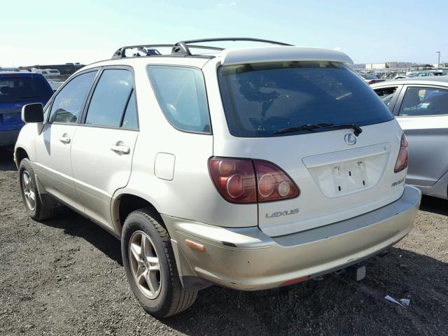 JT6HF10UXX0059567 - 1999 LEXUS RX 300 WHITE photo 3