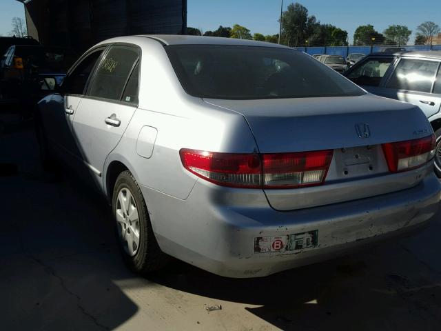 1HGCM55324A024707 - 2004 HONDA ACCORD LX SILVER photo 3