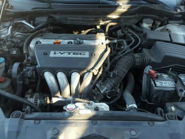 1HGCM55324A024707 - 2004 HONDA ACCORD LX SILVER photo 7