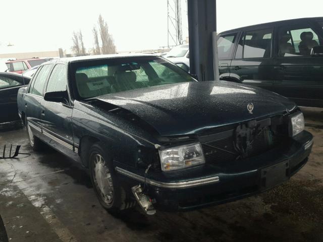 1G6KD54Y9VU233131 - 1997 CADILLAC DEVILLE GREEN photo 1