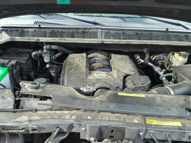 5N1AA08A45N722768 - 2005 NISSAN ARMADA SE GRAY photo 7