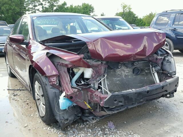 1HGCP2F30CA230191 - 2012 HONDA ACCORD LX MAROON photo 1