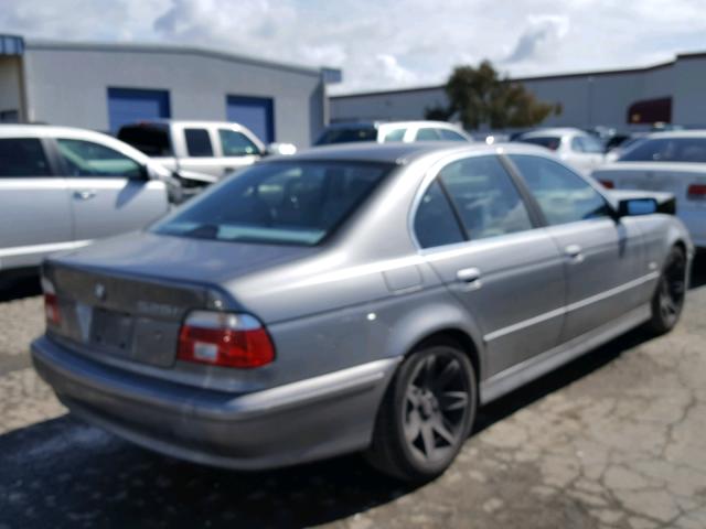 WBADT434X3G031781 - 2003 BMW 525 I AUTO GRAY photo 4