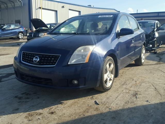 3N1AB61EX8L623526 - 2008 NISSAN SENTRA 2.0 BLUE photo 2