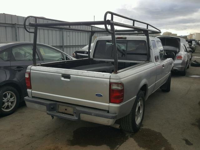 1FTYR14U71PA80157 - 2001 FORD RANGER SUP SILVER photo 4