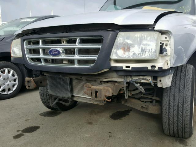 1FTYR14U71PA80157 - 2001 FORD RANGER SUP SILVER photo 9