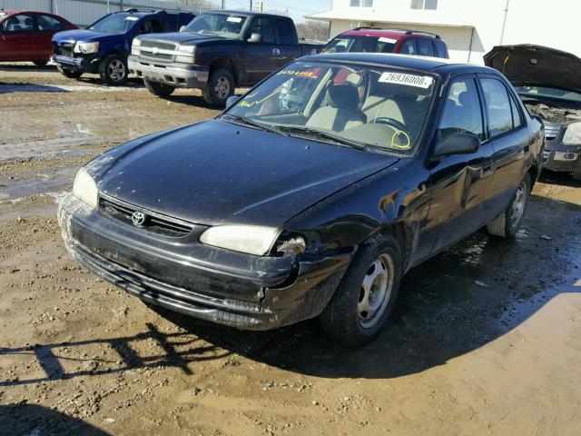 1NXBR12E2WZ136785 - 1998 TOYOTA COROLLA VE BLACK photo 2