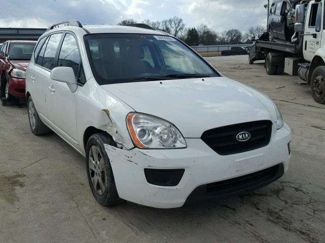 KNAFG528697257736 - 2009 KIA RONDO BASE WHITE photo 1