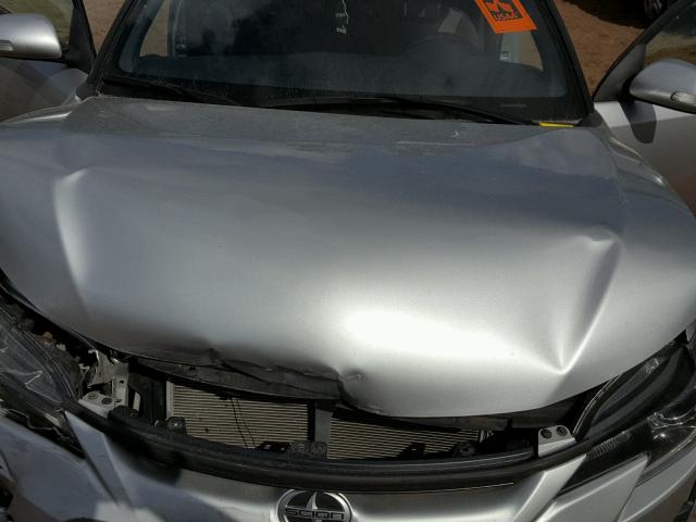 JTKJF5C71E3079413 - 2014 TOYOTA SCION TC 银色 照片 7