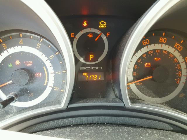 JTKJF5C71E3079413 - 2014 TOYOTA SCION TC 银色 照片 8