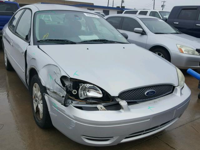 1FAHP53236A241133 - 2006 FORD TAURUS SE SILVER photo 1