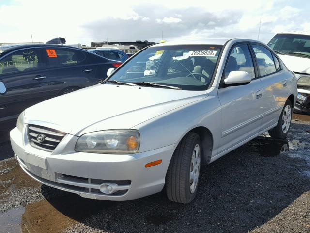 KMHDN46D75U116005 - 2005 HYUNDAI ELANTRA GL SILVER photo 2