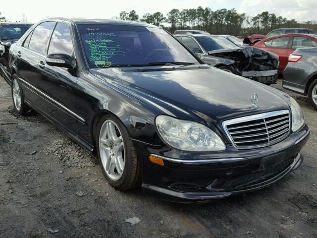 WDBNG75J06A470512 - 2006 MERCEDES-BENZ S 500 BLACK photo 1