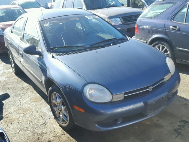 1B3ES46C91D225912 - 2001 DODGE NEON SE GRAY photo 1