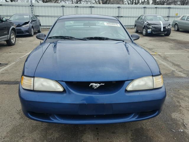 1FAFP42X6WF162542 - 1998 FORD MUSTANG GT BLUE photo 9