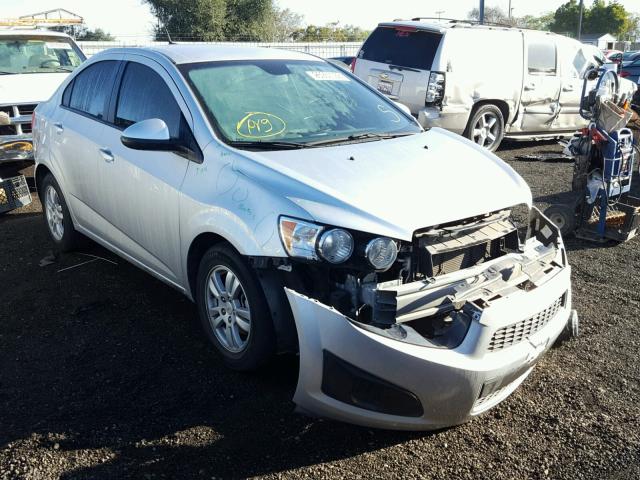 1G1JB5SH5C4141537 - 2012 CHEVROLET SONIC LS SILVER photo 1