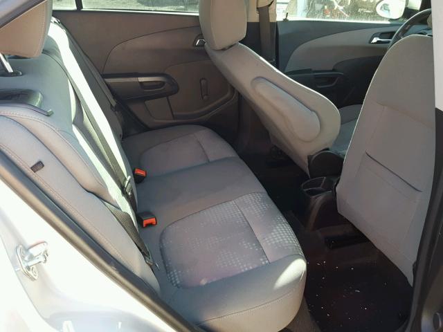 1G1JB5SH5C4141537 - 2012 CHEVROLET SONIC LS 银色 照片 6