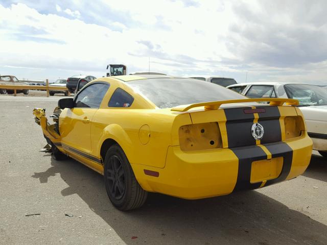 1ZVFT80N965177165 - 2006 FORD MUSTANG YELLOW photo 3