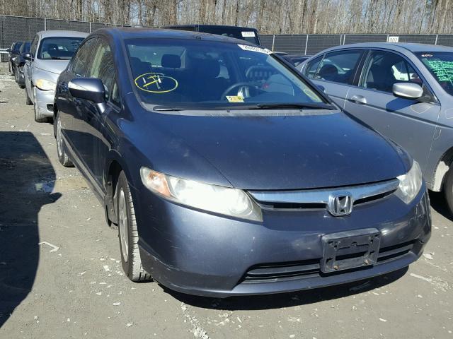 JHMFA362X7S028953 - 2007 HONDA CIVIC HYBR GRAY photo 1