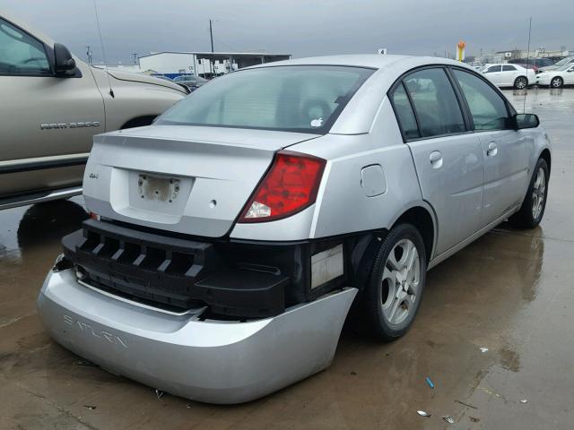 1G8AL52F53Z109185 - 2003 SATURN ION LEVEL SILVER photo 4