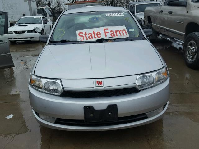 1G8AL52F53Z109185 - 2003 SATURN ION LEVEL SILVER photo 9
