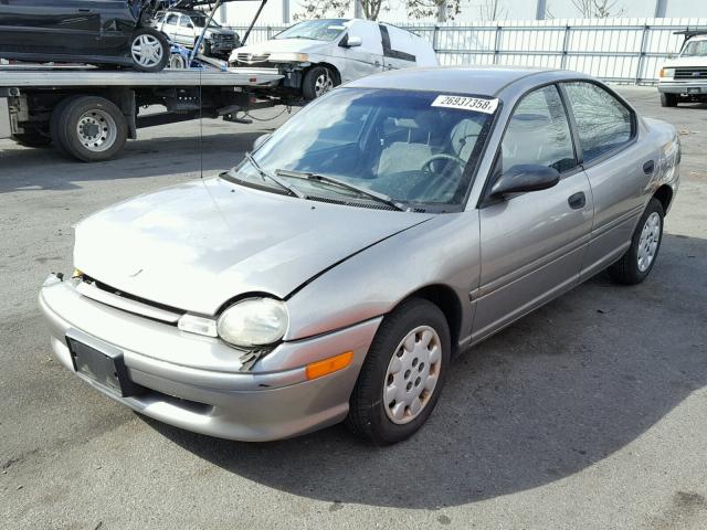 1B3ES47C2XD168623 - 1999 DODGE NEON HIGHL GOLD photo 2