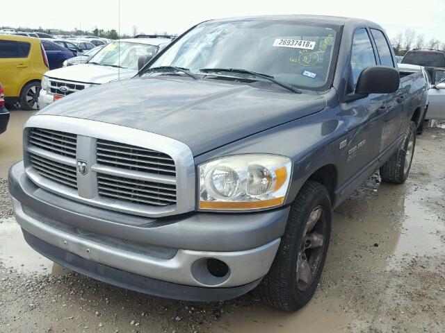 1D7HA18266S642124 - 2006 DODGE RAM 1500 S GRAY photo 2