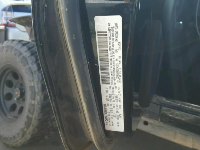 1C4AJWAG6DL549917 - 2013 JEEP WRANGLER S BLACK photo 10