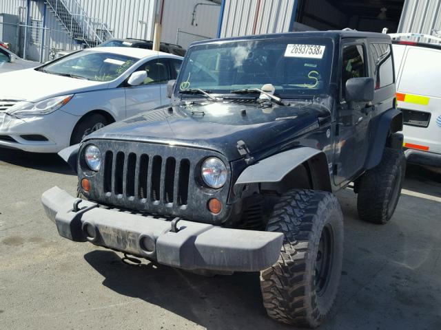 1C4AJWAG6DL549917 - 2013 JEEP WRANGLER S BLACK photo 2