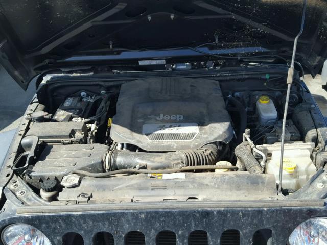 1C4AJWAG6DL549917 - 2013 JEEP WRANGLER S BLACK photo 7