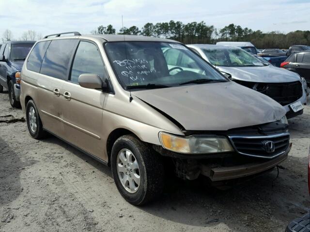 5FNRL18792B004428 - 2002 HONDA ODYSSEY EX GOLD photo 1