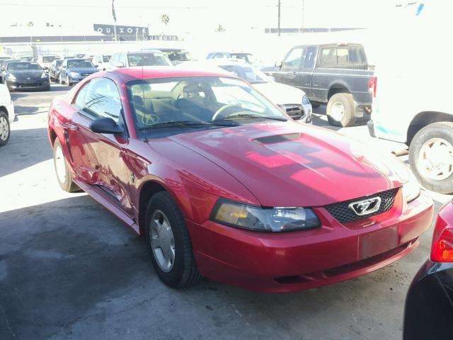 1FAFP40421F107314 - 2001 FORD MUSTANG RED photo 1