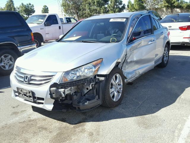 1HGCP2F68CA170946 - 2012 HONDA ACCORD SE SILVER photo 2