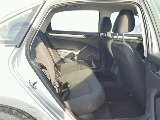 1VWAP7A38EC002602 - 2014 VOLKSWAGEN PASSAT S ვერცხლისფერი ფოტო 6