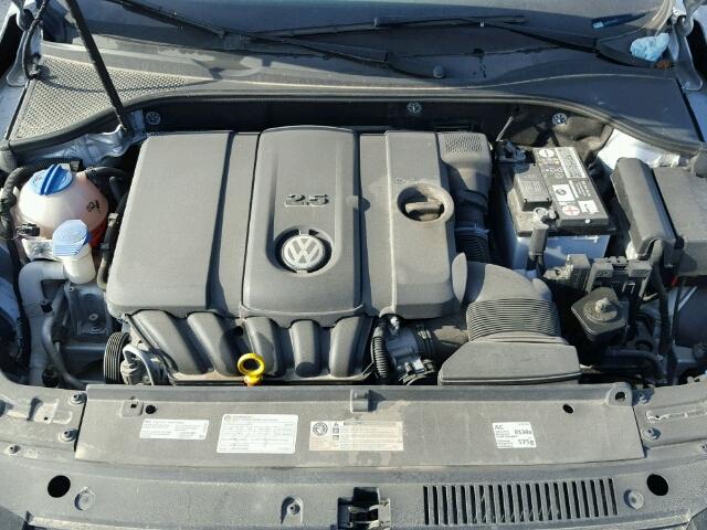 1VWAP7A38EC002602 - 2014 VOLKSWAGEN PASSAT S ვერცხლისფერი ფოტო 7