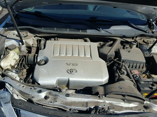 4T1BK46K88U061695 - 2008 TOYOTA CAMRY LE SILVER photo 7