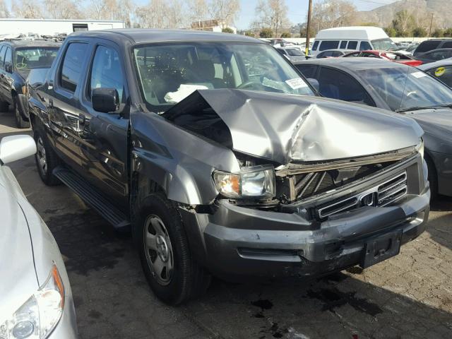 2HJYK16278H506794 - 2008 HONDA RIDGELINE GRAY photo 1