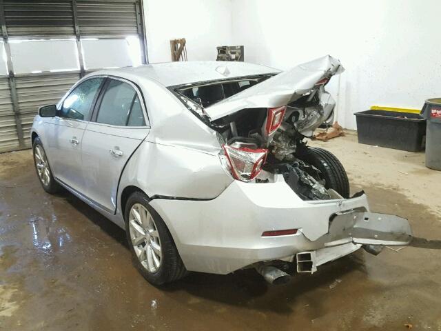 1G11H5SL7EF257977 - 2014 CHEVROLET MALIBU LTZ 银色 照片 3