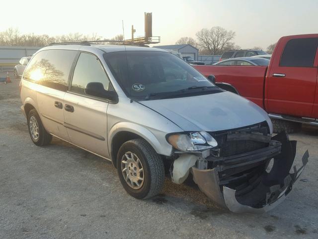 1C4GJ25302B656300 - 2002 CHRYSLER VOYAGER SILVER photo 1